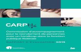 Commission d’accompagnement pour le recrutement de ... CARP… · Les chiffres clés en 2015 LE TAUX D’EMPLOI des personnes avec un handicap au sein de la fonction publique fédérale