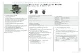 Diesel PreCare HDP jusqu’à 1 800 l/h - HYDAC · HDP KF1 340 BC1 102. W 1.X /-AS1 Type de filtre HDP Matériau filtrant KF1 ®Dieselmicron Tailles HDP : 340, 600 Niveau d'évolution