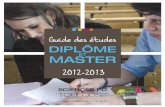 Guide des études DIPLÔME - Institut d'études politiques ...€¦ · 2012 -20 13. 2 3 é D I To Soyez, chères étudiantes et chers étudiants, les bienvenus à ... Bibliothèque