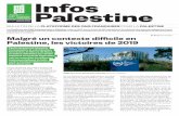 Infos Palestine · 2020-01-10 · 2016 et dont l’objet était de préciser la réglementation européenne en matière d’étiquetage. Le Conseil d’Etat avait renvoyé le cas
