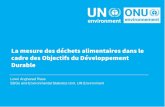 Objectifs du Développement Durable...2019/04/03  · 4 12.3 Réduire les pertes et déchets alimentaires Cible12.3 : D’ici à 2030, réduire de moité à l’échelle mondiale le