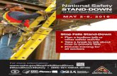 National Safety STAND-DOWN to Prevent Falls in Construction · National Safety STAND-DOWN TO PREVENT FALLS IN CONSTRUCTION MAY 2–6, 2016. Title: National Safety STAND-DOWN to Prevent