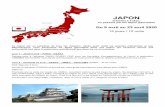 JAPON 2020 prog ATSCAF · Visite du château construit au début du 16ème siècle. Surnommé le château du corbeau, il est classé Trésor national du Japon. Balade dans le quartier