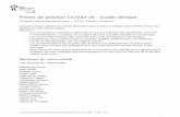 Prises de position COVID-19 - Guide clinique · CHU Sainte-Justine/Comité de pharmacologie/Version du 9 avril 2020 – 14h30 (V4) 1 . Prises de position COVID-19 - Guide clinique