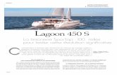 agoon 450 S - cata-lagoon.com€¦ · Nicolas Claris La timonerie SporTop : 100 milles pour tester cette évolution significative C 124-129 Lagoon 450_MM174-FR_essai 13/11/15 09:37