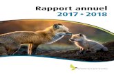 Rapport annuel 2017-2018 2017 - Fondation de la faune du ... · port annuel de la Fondation de la faune du Québec pour l’exercice financier qui a pris fin le 31 mars 2018. Ce rapport
