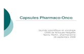 NM - Capsules Pharmaco-Onco 2 ... Microsoft PowerPoint - NM - Capsules Pharmaco-Onco 2 .ppt Author: