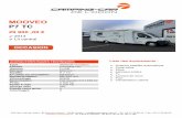 MOOVEO P7 TC - Camping-car de l'Odon · 2019-02-05 · P7 TC 29 900 ,00 € 2013 Lit central Liste des équipements : Antenne satellite automatique Porte vélos Store panneau solaire