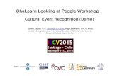 Cultural Event Recognition (Demo)sunai.uoc.edu/chalearnLAP/2015/demo/HackathonCultural.pdfCultural Event Recognition (Demo) ChaLearn Looking at People Workshop Junior Fabian , CVC,