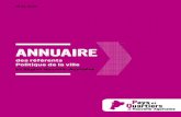 ANNUAIRE · 2020-03-31 · NOUVELLE-AQUITAINE 8 Annuaire des référents Politique de la ville en région Nouvelle-Aquitaine Annuaire des référents Politique de la ville en région
