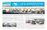 Dialogue politique L’opposition décline l’offre de Joseph Kabilalesdepechesdebrazzaville.fr/_zbhfiles/download.php?doc=...Le tribunal de Johannesburg a décidé d’aban-donner