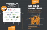 Le Département de la Loire et ses partenaires DES AIDES ... · CRÉATION : DIRECTION DE LA COMMUNICATION - DÉPARTEMENT DE LA LOIRE - DÉPÔT LÉGAL : 04/2019 Le Département de
