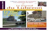 Page 6 Le journal du Luberonjournaldesaixois.fr/home/wp-content/uploads/2016/04/073LUBER_WEB.pdfPage 10, Provence, La Grande Guerre en collection ! Page 6 Lourmarin, Gordes, Apt, Bonnieux,