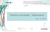 té Psycho-oncologie : Dépression - Ressources RA · 2018-12-03 · Psycho-oncologie : Dépression Reconnaître et traiter la dépression en cancérologie est un enjeu majeur Sous