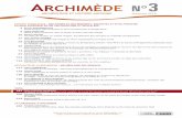 Archimède N°3 - unistra.fr · 2017-02-10 · Archimède Archéologie et histoire Ancienne N°3. Automne 2016 - Varia - p. 187 à 205 Archéologie et histoire ANcieNNe résUmé RCHIMeDE,