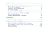 Rapport BOA Groupe 2015 - GROUPE BANK OF AFRICA · 2 Rapport annuel 2015 Le Groupe BANK OF AFRICA Un réseau puissant* Près de 6 000 personnes au service de plus d’un million de
