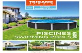 PISCINES 2019 SWIMMING POOLS - Trigano Jardin...Swimming pools Filtration 12 Filtration Equipements 15 Equipments Echelles de sécurité 15 Safety ladders Tapis de sol 16 Felt ground