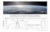 La Physique du Climat · 2020-01-20 · Presentation ... Ground Level Insolation has been increasing since the 1980s : 7 W/m2..... 63 11.4. The Cloud Cover has been decreasing ...