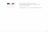 RECUEIL DES ACTES ADMINISTRATIFS SPÉCIAL …...N 71-2016-061 PUBLIÉ LE 14 OCTOBRE 2016 Sommaire Préfecture de Saône-et-Loire 71-2016-10-14-002 - REQ 350 le creusot (2 pages) Page