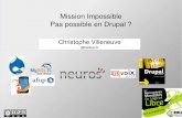 Mission Impossible Pas possible en Drupal2015.rmll.info/IMG/pdf/missionimpossibledrupal-150712183052... · Présentation de l'interface ... Utiliser Bootstrap de Drupal Différentes