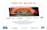 100 % #COLO - jeunes · 2019-12-19 · 100 % #colo dossier de presse | 3 la sncf a doublÉ ses capacitÉs de rÉservation pour les groupes 1,2 million d’enfants accueillis l’annÉe