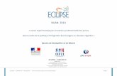BILAN 2010 - Le Fos pour l'emploi · Eclipse – Groupe EI travaille depuis de nombreuses années dans les domaines de la formation, du conseil et de l’insertion en lien étroit