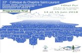Le Chapitre Saint-Laurent · Le Chapitre Saint-Laurent a été fondé le 18 novembre 1996. Ses objectifs sont de servir de tribune d’échanges et de concetations à ses membes,
