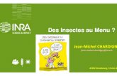 Des Insectes au Menu - AFDN · 2017-07-08 · L’INRA #INRA2025 5 domaines thématiques prioritaires #GLOBAL La sécurité alimentaire dans un contexte de transitions Un aperçu