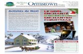 Activités de Noël - Ormstown · 2014-01-08 · Bryson pour avoir établi un nouveau record du monde de la plus grosse citrouille. ... Lindsay-Cullen - Achat de livres pour la Bibliothèque