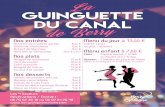 GUINGUETTE DU CANAL de Gratin de chouchoux 6,00 â‚¬ Achard de lأ©gumes 5,00 â‚¬ Bouchon et samoussa