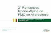 2° Rencontres Rhône-Alpine de FMC en Allergologie groupe Casino.pdfLe Groupe Casino en quelques chiffres Acteur majeur du commerce alimentaire, le Groupe a réalisé en 2008 un C.A.