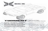 37873 ECX Torment InstructionManual MULTI ... â€¢ All transmission cases, gears and differentials. â€¢