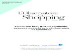 ÉVOLUTION DES LIEUX DE SHOPPING, REGARDS CROISÉS DE 3 ... · ping du futur en 2015, l’Observatoire du Shopping 2016 compare les aspirations de 3 générations de consommateurs