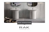 RAK-sensA tion · design de céramique sanitaire dans les hôpitaux et les établissements médicaux. Ainsi, c´est également chez vous, que vous pouvez jouir de standards hygiéniques