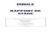 RAPPORT DE STAGE - Freebd.treize.free.fr/rapport de stage 1ere/Rapport de Stage...1 RAPPORT DE STAGE Stage effectuØ du 31 Janvier 2005 au 4 FØvrier 2005 MAHLE Filtersystems 55,r