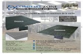 COMFORT ZONE - Tapis de caoutchouc · confort Zone mat franc_Layout 1 13-09-26 15:45 Page1. 1.S’assurer de bien nettoyer la surface en béton avant d’installer le matelas. 2.Utiliser