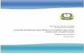 Comité d’examen des décès en matière de soins maternels et … · 2018-06-12 · Bureau du coroner en chef . Province de l’Ontario . Comité d’examen des décès en matière