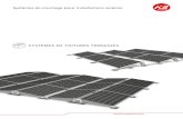 Systèmes de montage pour installations solaires · Flat Roof Systems Brochure FR V3 | 0318 · Sous réserve de modiﬁcations · Les illustrations ne sont présentées qu'à titre