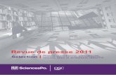 Revue de presse 2011 Sélection I - Les blogs de Sciences Poblogs.sciences-po.fr/osc/files/2012/01/RP_OSC_2011_web2.pdf · Méritens, Le Figaro.fr, 9 mai 2011 On peut souhaiter une