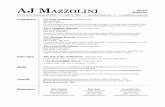 Mazzolini-Resume - ajmazzo.weebly.comajmazzo.weebly.com/uploads/3/1/3/5/3135844/mazzolini-resume.pdf · AJ MAZZOLINI Sports Reporter 719 SE 1st St., Pendleton, OR 97801 (406) 781-3919
