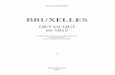 BRUXELLES - Proximususers.skynet.be/fb204828/ · l’Ecuyer 213 - Né à Mons - Réside à Bruxelles depuis 1798. FAIGNARD FAIGNARD Louis - Agé de 28 ans - Domestique - Domicilié