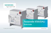 SI France | Brochure: Passerelle KNX/DALI - Pocket Guide7... · 2020-06-11 · 2 Contenu Check-list de l’installation 2 Etapes de configuration 3 Vue d’ensemble 6 Domaines d’application