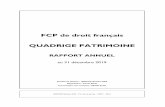 FCP de droit français QUADRIGE PATRIMOINE · Recommandation : L’investissement dans le Fonds ne pourrait pas convenir aux souscripteurs potentiels qui prévoient de retirer leur