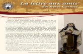 La lettre aux amis - lettrecarmesmidi.org · Il y a 500 ans, Thérèse d’Avila... Dans la lettre précédente, pour honorer l’année de la vie consacrée, nous vous présentions