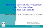 Révision du Plan de Protection de l'atmosphère Nantes-St ... · révision du plan de protection de l'atmosphère de Nantes-St Nazaire, - présentation des actions du PPA (projet),