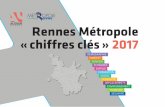 Rennes Métropole « chiffres clés » 2017...CA de Grenoble CA Rouennaise CU de Strasbourg CU de Nantes CU de Toulouse démographie CU de Bordeaux En 2014, les communes de Rennes