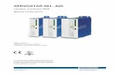 Instructions Manual S601-620, French - Kollmorgen · 2017-09-20 · 12/2010 Company name and address, CE certificate, name plate, fax form 02/2014 PCB redesigned, use only with firmware