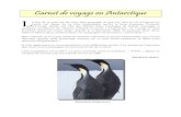 Carnet de voyage Antarctique Matthieumatthieu.weber.free.fr/voyages/Terre_Adelie/carnet de... · 2020-05-26 · Carnet de voyage en Antarctique e but de ce récit est de vous faire