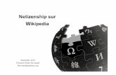 Netizenship sur Wikipediaiportfolio.velay.greta.fr/wp-content/uploads/Netizenship-sur-Wikipedi… · viennent sur Wikipédia 5ème site le plus visité au monde. Florence Devouard