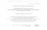 Distribution d’assurances : la transposition de la ... · NOTE DE SYNTHÈSE - 5 – NOTE DE SYNTHÈSE La directive (UE) 2016/97 du Parlement européen et du Conseil du 20 janvier